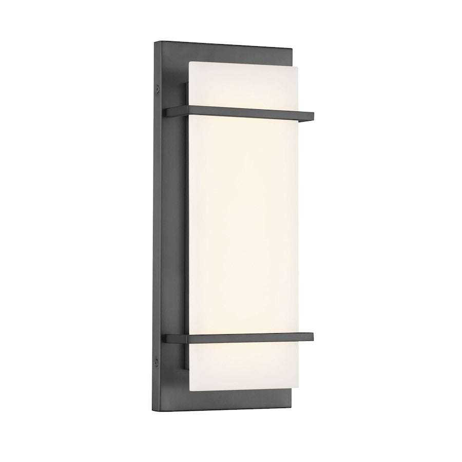 Minka Lavery Tarnos 1 Light 16" LED Wall Sconce, Gun Metal - 431-605-L