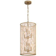 Minka Lavery Sara's Jewel 11in 8-Light Pendant | Transitional Nanti Champagne Silver | Dining Room & Living Room | 11 x 11 x 23 in | Model 4438-252