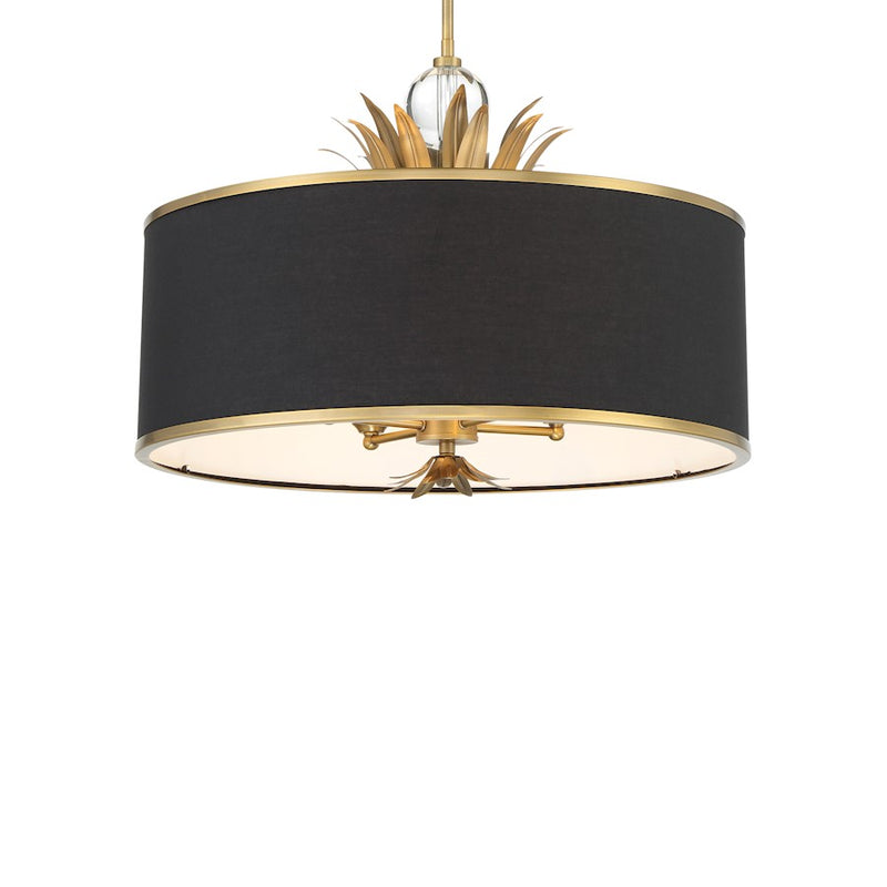 Minka Lavery Caprio 2-Light Wall Sconce | Modern Natural Brushed Brass Steel and Black/White Fabric Shade | Living Room & Bedroom | Model 4582-672