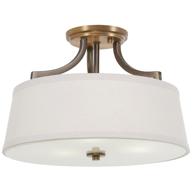 Minka Lavery Tyson's Gate 12-Light Brushed Nickel/Shale Wood Pendant | Industrial Steel and Fabric Shade | Kitchen Island & Dining | Model 4732-113
