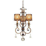 Minka Lavery Aston Court 17in 3-Light Mini Chandelier | Traditional Aston Court Bronze | Dining Room & Entryway | 17 x 17 x 30 in | Model 4753-206