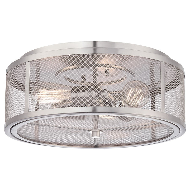 Minka Lavery Downtown Edison 44in 4-Light Chandelier | Industrial White and Soft Brass Steel with Clear Glass | Dining Room & Living | Model 5137-799