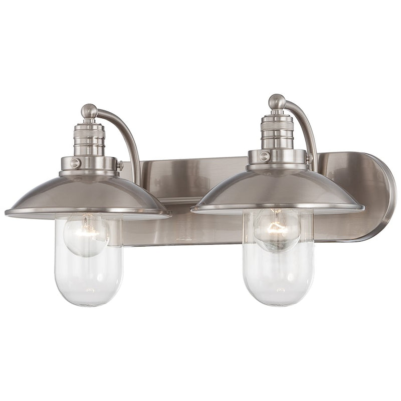 Minka Lavery Downtown Edison 3-Light Chandelier | White and Soft Brass with Clear Glass | Kitchen Island & Dining Room | Model 5138-799