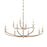 Minka Lavery Atella 12 Light Chandelier, Ashen Gold/Clear - 5288-788