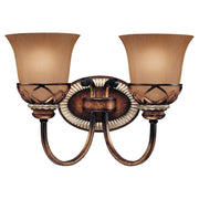 Minka Lavery Aston Court 14in 2-Light Bath Vanity | Neo-Classical Aston Court Bronze and Metal | Bathroom Vanity Light | Model 5742-206