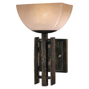 Minka Lavery Lineage 1-Light Bath Vanity Light | Transitional Iron Oxide | Bathroom Vanity | 7 x 6 x 12 in | Model 6270-357