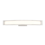 Minka Lavery Vantage 48in LED Vanity | Modern Brushed Nickel Steel | Bathroom Vanity | 48 x 5.5 x 3.25 in | Model 6413-84-L