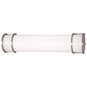 Minka Lavery 25.25in 2-Light Bath Vanity Light | Transitional Brushed Nickel | Bathroom Vanity & Mirror Light | 25.25 x 4.25 x 6 in | Model 642-PL