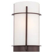 Minka Lavery 1-Light Wall Sconce | Contemporary Copper Bronze Patina | Hallway & Bedroom Accent | 8 x 4 x 12 in | Model 6460-647