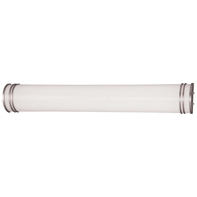 Minka Lavery 2-Light 38in Bath Vanity Light | Transitional Polished Silver | Bathroom Vanity Light | 38 x 4 x 6 in | Model 666-PL