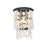 Minka Lavery Shimmering Elegance 1 Light Wall Sconce, Sand Coal - 6701-66