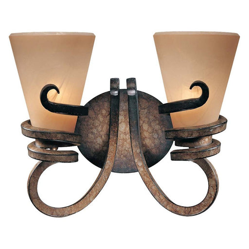 Minka Lavery Tofino 2-Light Vanity Light | Transitional Tofino Bronze | Bathroom Vanity & Powder Room | 14 x 8 x 12.5 in | Model 6762-211