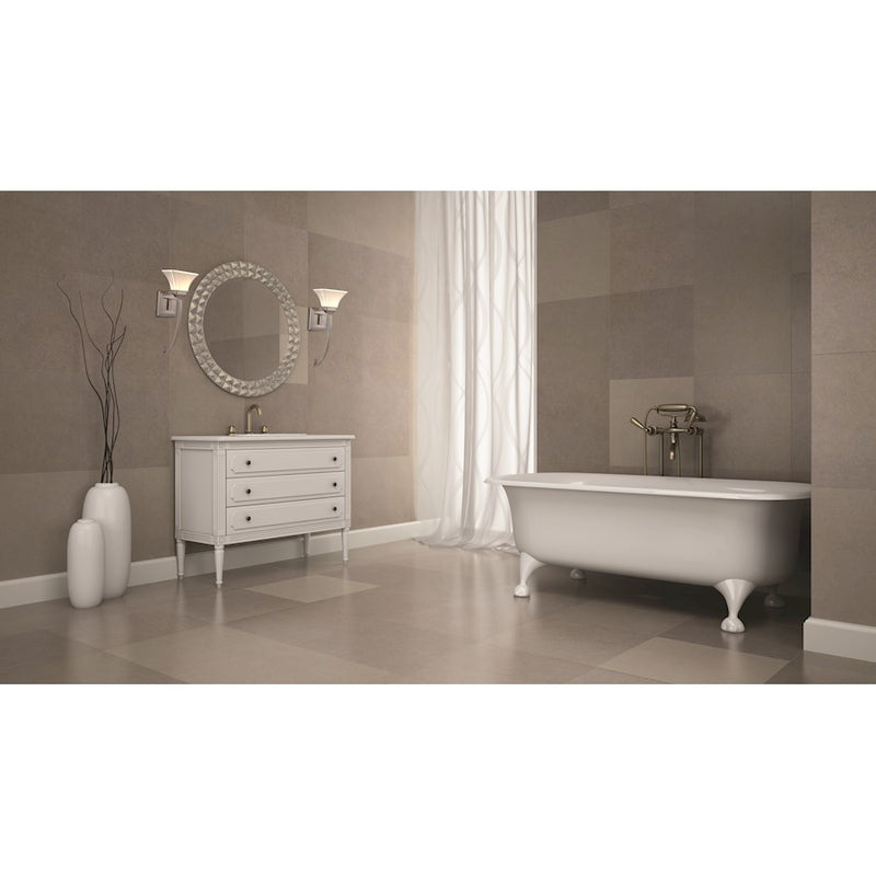Minka Lavery Agilis 20in 1-Light Wall Sconce | Contemporary Brushed Nickel and White Glass | Bathroom & Hallway Accent | 7 x 8 x 20 in | Model 6810-84