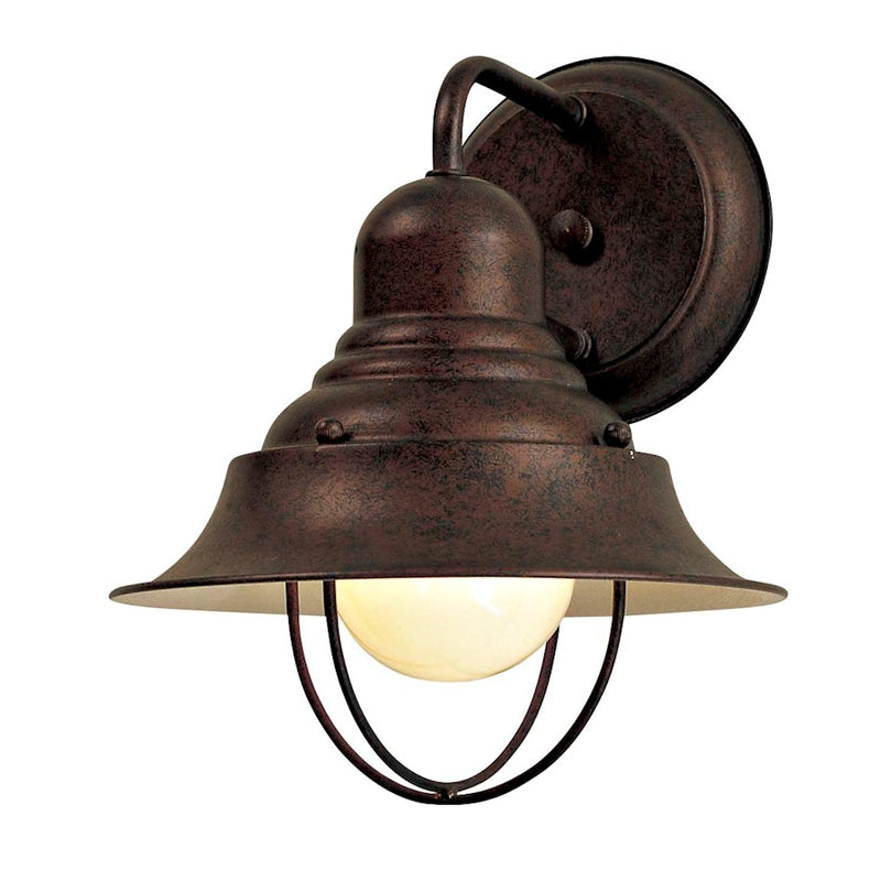 Minka Lavery Wyndmere 1-Light Wall Sconce | Traditional Antique Bronze | Covered Patio & Entryway | 8 x 8 x 10 in | Model 71167-91