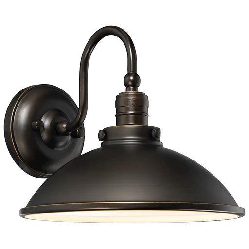 Minka Lavery Baytree Lane 10in Wall Sconce | Traditional Oil Rubbed Bronze and Gold Metal | Entryway & Hallway Accent | Model 71169-143C-L