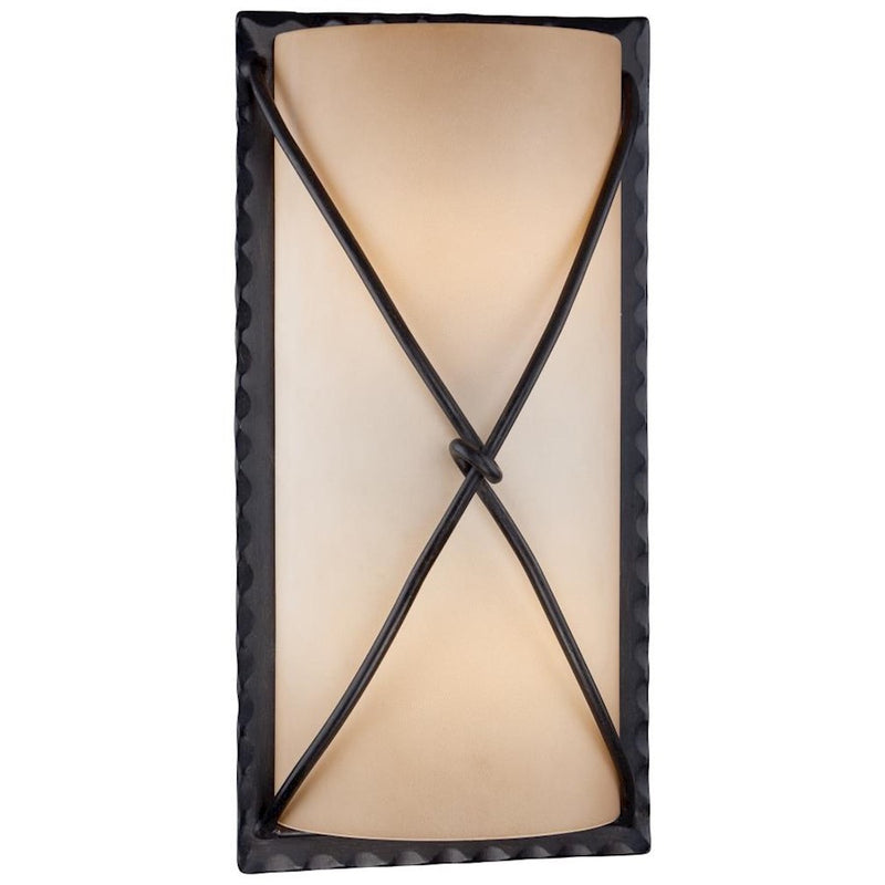 Minka Lavery Aspen 2-Light Outdoor Wall Sconce | Transitional Aspen Bronze | Covered Patio & Entryway | 18.5 x 9.25 in | Model 72002-A138