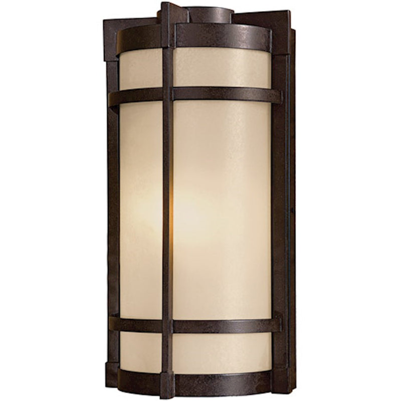 Minka Lavery Andrita Court 1-Light Outdoor Wall Sconce | Transitional Textured French Bronze | Covered Patio & Entryway | Model 72021-A179