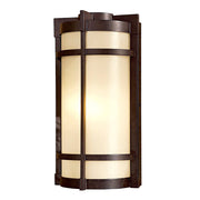 Minka Lavery Andrita Court 1-Light Wall Sconce | Transitional French Bronze and Pearl Glass | Outdoor Entryway & Porch | Model 72021-A179-PL