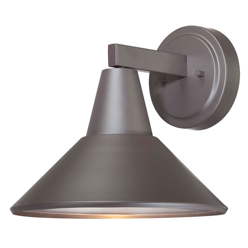 Minka Lavery Bay Crest 72212-615B 11in 1-Light Outdoor Wall Sconce | Transitional Dorian Bronze | Entryway & Covered Patio | Model 72212-615B