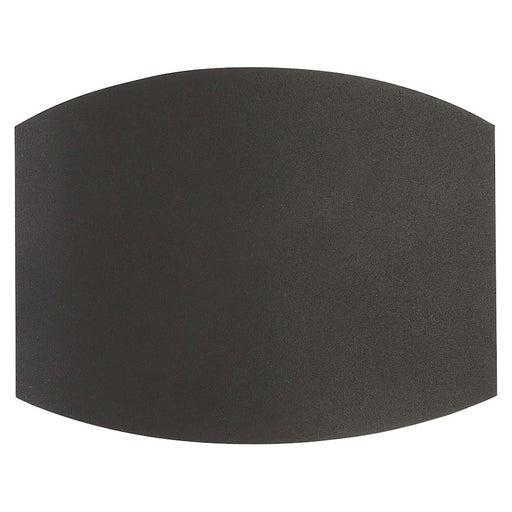 Minka Lavery Danorum LED Outdoor Wall Sconce | Modern Minimalist Matte Black Aluminum | Covered Patio & Entryway | Model 72398-66-L