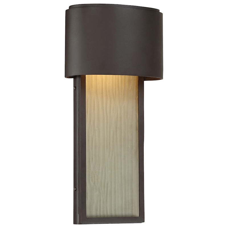 Minka Lavery Everton 2-Light Wall Sconce | Contemporary Dorian Bronze Outdoor Lantern | Hallway & Walkway Accent | Model 72399-615B-L