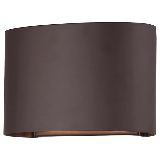 Minka Lavery Everton 2-Light Wall Sconce | Transitional Dorian Bronze Lantern | Hallway & Entryway | 7 x 4 x 5 in | Model 72400-615B