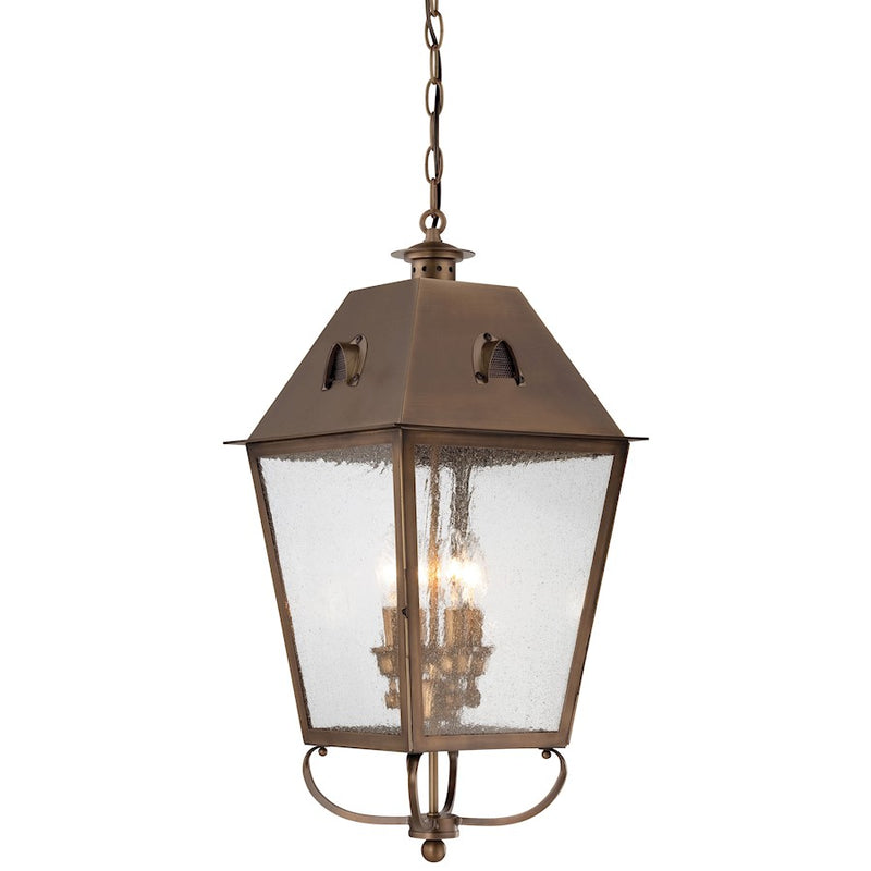 Minka Lavery Edenshire 4-Light Wall Sconce | Transitional English Brass Finish | Living Room & Foyer Accent | 12 x 12 x 26 in | Model 72425-212