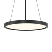 Minka Lavery 30W LED Pendant 15in | Modern Coal Aluminum and Acrylic | Kitchen Island & Dining Room | 823 Lumens, 3000K, Dimmable | Model 725-66A-L