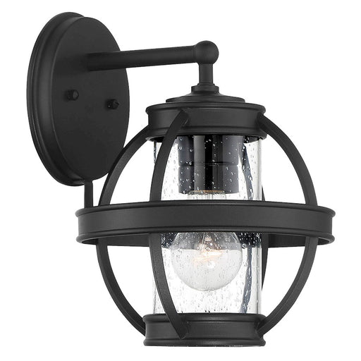 Minka Lavery 1 Light Outdoor Dimmable Wall Mount, Sand Coal