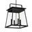 Minka Lavery Isla Vista 4 Light Outdoor Hanging Lantern, Coal/Clear - 73216-66A