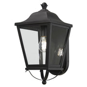 Minka Lavery Savannah 4-Light Outdoor Chain Hung Lantern | Contemporary Sand Coal Aluminum and Clear Glass | Covered Patios & | Model 73288-66