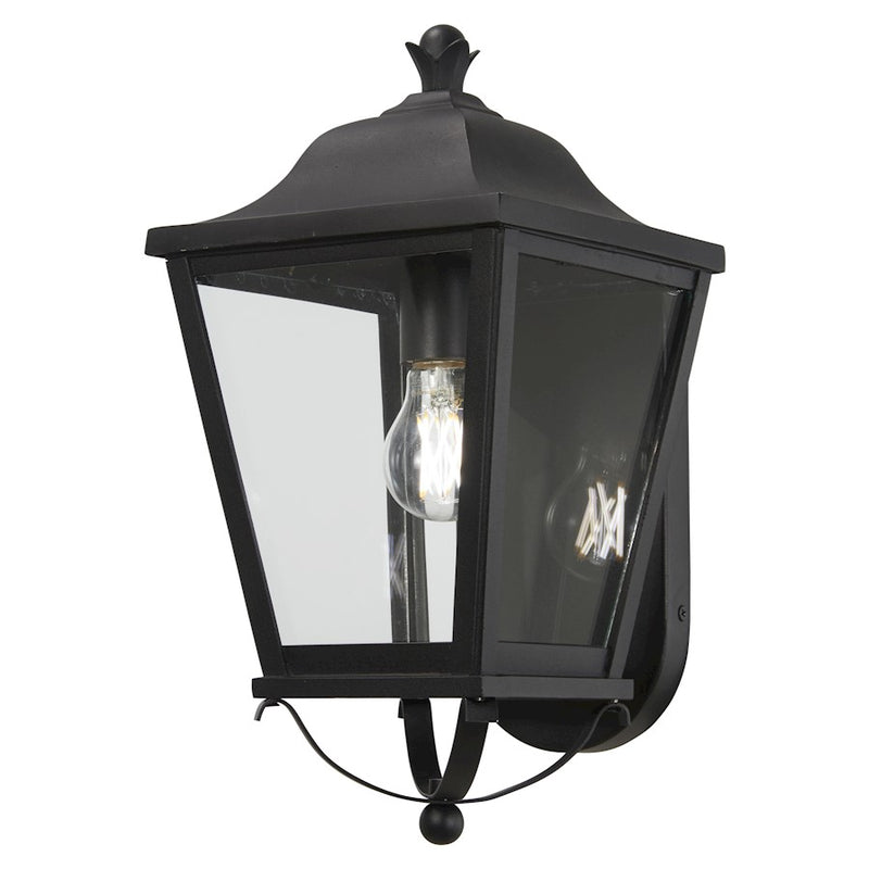 Minka Lavery Savannah 4-Light Outdoor Chain Hung Lantern | Contemporary Sand Coal Aluminum and Clear Glass | Covered Patios & | Model 73288-66