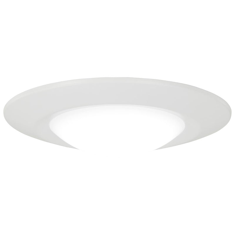 Minka Lavery LED Flushmount | Transitional White Finish | Hallway & Bedroom Ceiling Light | 7.5 x 7.5 x 1.3 in | Model 739-2-44-L