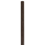Minka Lavery Direct Burial Post 96in | Traditional Iron Oxide | Outdoor Lamp Post for Yard & Garden | 3 x 3 x 96 in | Model 7900-357