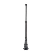 Minka Lavery Post with Base 83in Outdoor Lamp Post | Traditional Heritage Finish Aluminum | Driveway & Garden Path Lighting | Model 7902-94