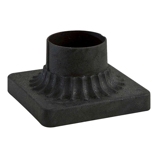 Minka Lavery Great Outdoors Pier Mount | Traditional Spanish Iron Finish | Outdoor Entry & Patio Light | 6 x 6 x 4 in | Model 7930-39