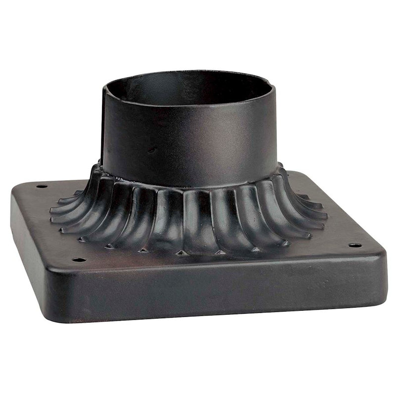 Minka Lavery The Great Outdoors 5.75in Pier Mount | Traditional Heritage Finish | Outdoor Post & Wall Mount | 5.75 x 5.75 x 3.5 in | Model 7930-94