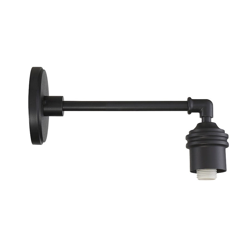 Minka Lavery Reflective Lighting Arm 14.75in Wall Sconce | Transitional Coal Steel | Hallway & Entryway Accent Light | Model 7972-15C-66