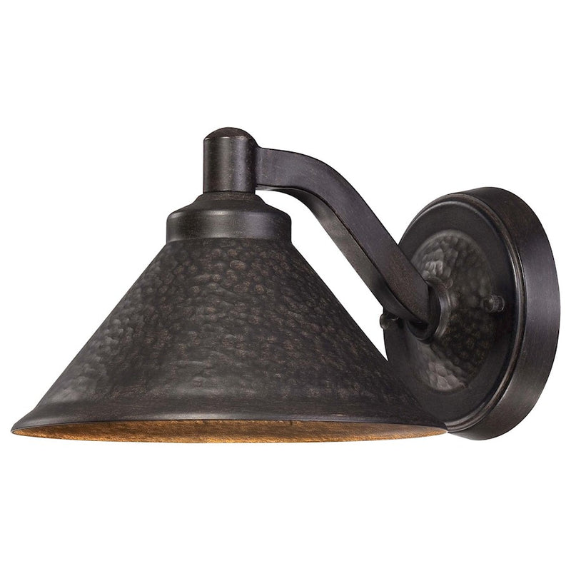 Minka Lavery Kirkham 8in 1-Light LED Wall Sconce | Rustic Aspen Bronze | Covered Patio & Entryway | 8 x 10 x 6 in | Model 8101-A138-L