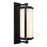 Great Outdoors Salt Creek 35W 1Lt LED Outdoor Sconce, Coal/Clear - 8183-66A-L