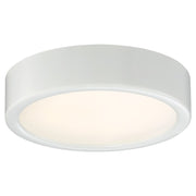 Minka Lavery LED Flush Mount 16in | Transitional Harvard Court Bronze and Opal Glass | Bathroom & Hallway | Model 826-281-L