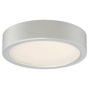 Minka Lavery LED Flush Mount 16in | Transitional Harvard Court Bronze and Opal Glass | Bathroom & Hallway | Model 826-281-L