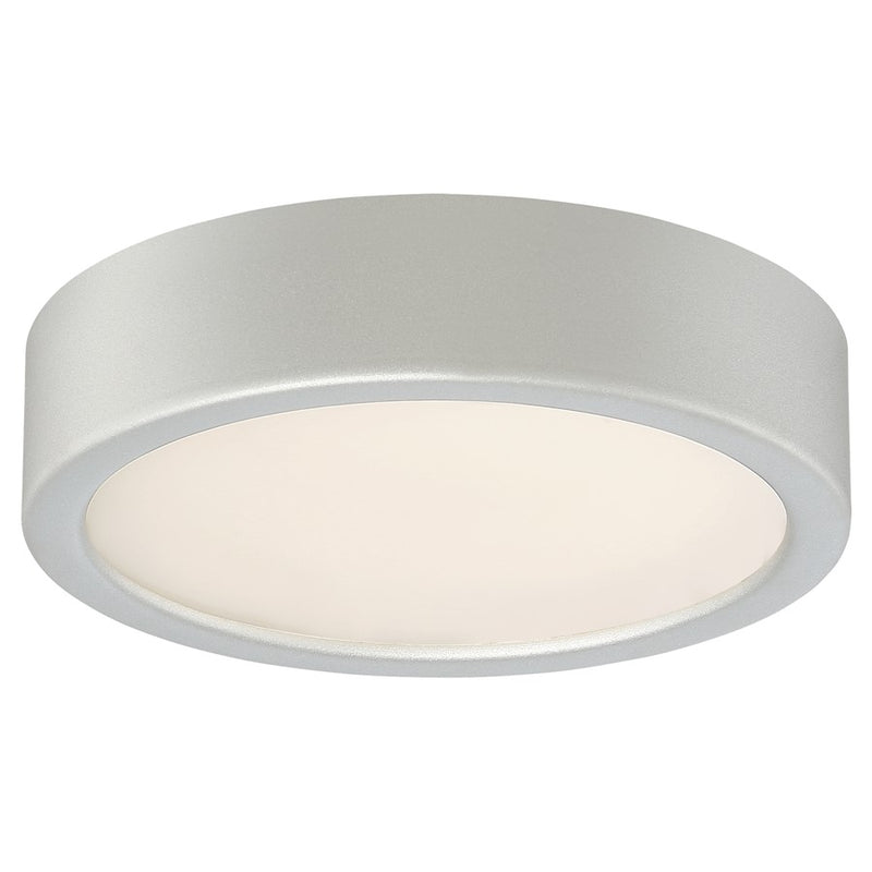 Minka Lavery LED Flush Mount 16in | Transitional Harvard Court Bronze and Opal Glass | Bathroom & Hallway | Model 826-281-L