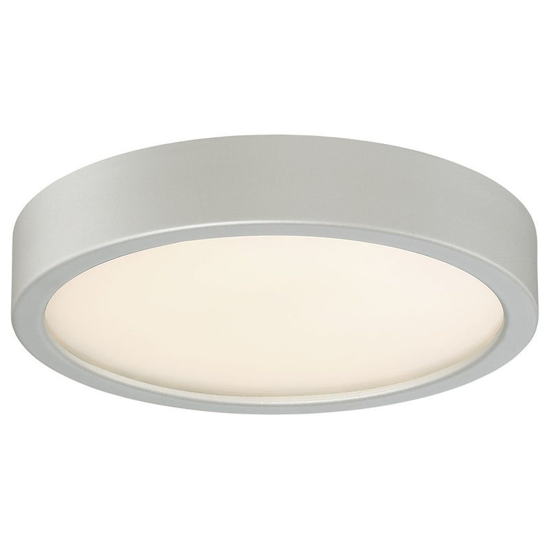 Minka Lavery LED Flush Mount 16in | Transitional Harvard Court Bronze and Opal Glass | Bathroom & Hallway | Model 826-281-L