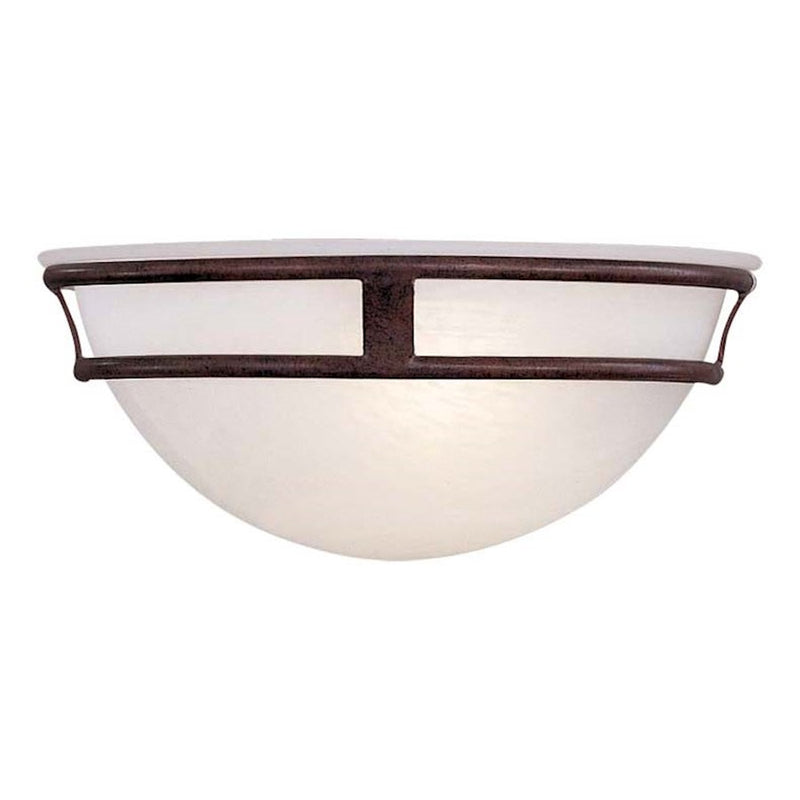 Minka Lavery 1-Light Wall Sconce | Traditional Antique Bronze | Hallway & Bedroom Accent Light | 12 x 6 x 5 in | Model 841-91