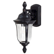 Minka Lavery Morgan Park 1-Light Outdoor Wall Mount | Traditional Heritage Finish | Covered Patio & Entryway | 7.75 x 7.75 x 17.25 in | Model 8847-94