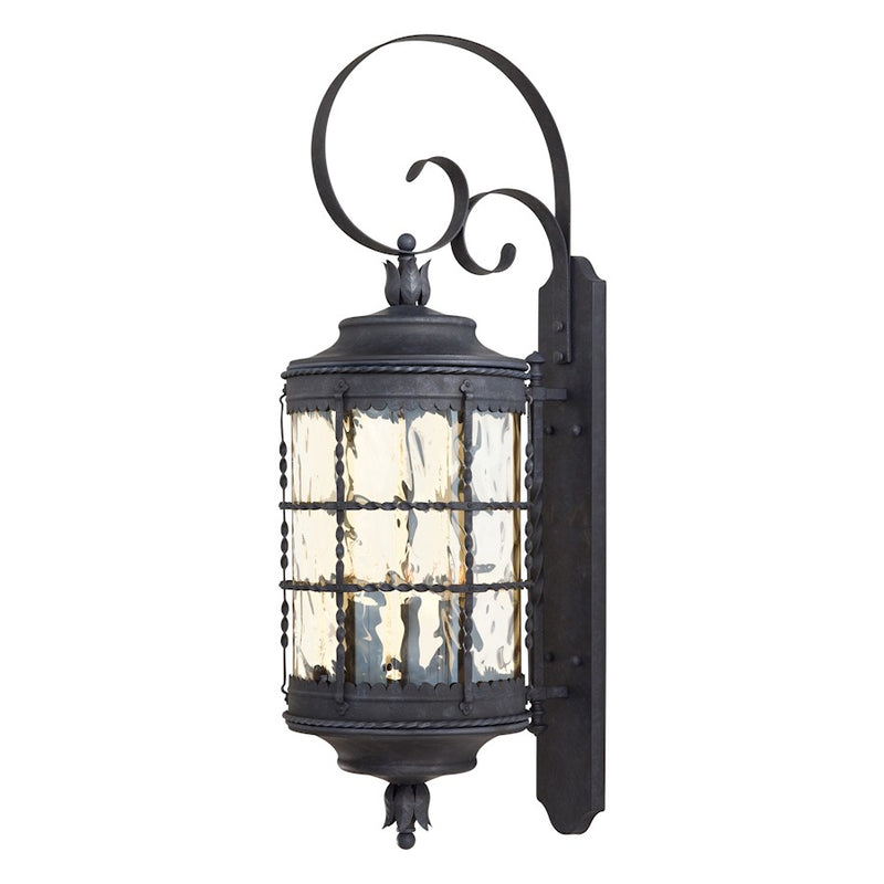 Minka Lavery Mallorca 41in 5-Light Wall Mount | Traditional Spanish Iron | Garage & Grand Entryway | 16 x 12 x 41 in | Model 8883-A39