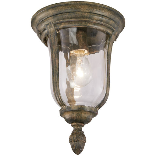 Minka Lavery 1 Light Ardmore Outdoor Flush Mount. Fin, Vintage Rust - 8999-61A