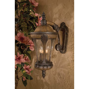 Minka Lavery Kent Place 28in 4-Light Flush Mount | Traditional Brushed Nickel | Entryway & Hallway | 17.5 x 12 x 28 in | Model 9147-407