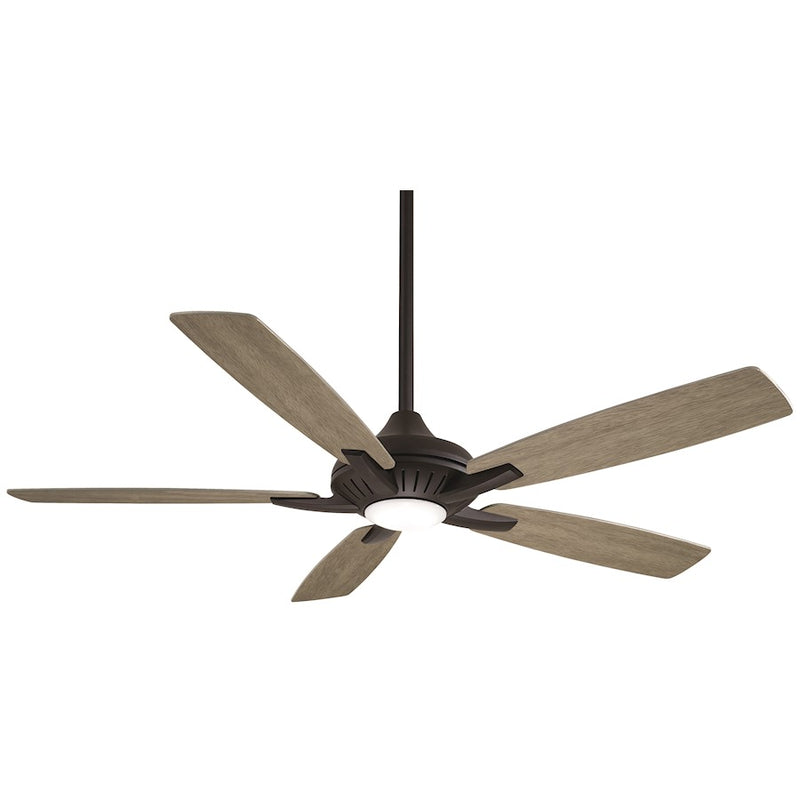 Minka Aire Dyno LED 52" Ceiling Fan, Coal/Etched
